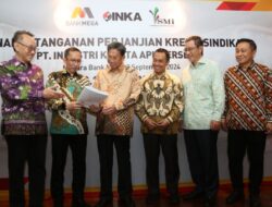 Bank Mega and SMI Provide Syndicated Credit to INKA amounting to Rp2.1 trillion