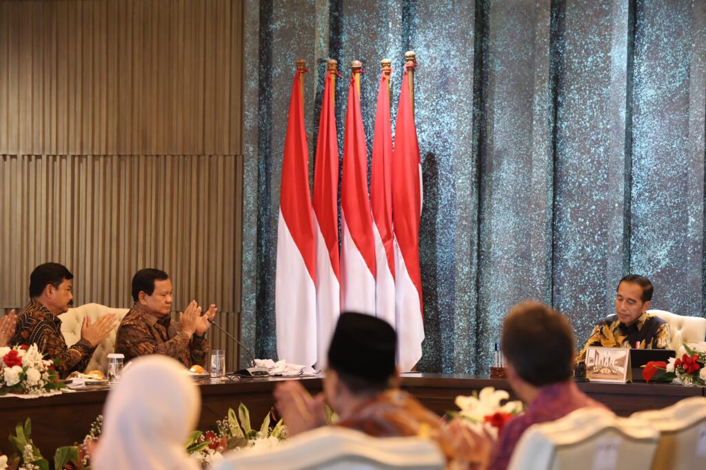 Prabowo Subianto Moves Jokowi in Final Plenary Session at IKN, Luhut Discloses