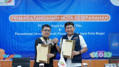 Bank Raya meningkatkan digitalisasi pasar tradisional di Kota Bogor