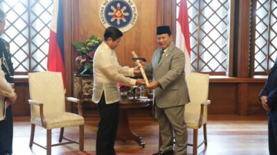 Prabowo Subianto Meets with President Marcos Jr. in the Philippines, Stresses Dedication to Enhancing Asian Relations