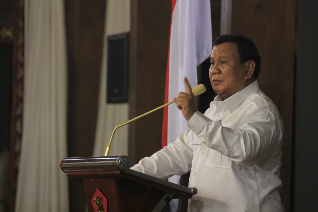 Prabowo Subianto: My Desire to Uphold Truth and Defend the People until the end