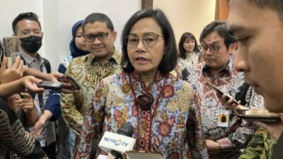 Sri Mulyani mengumpulkan pimpinan Kemenkeu menjelang pergantian jabatan