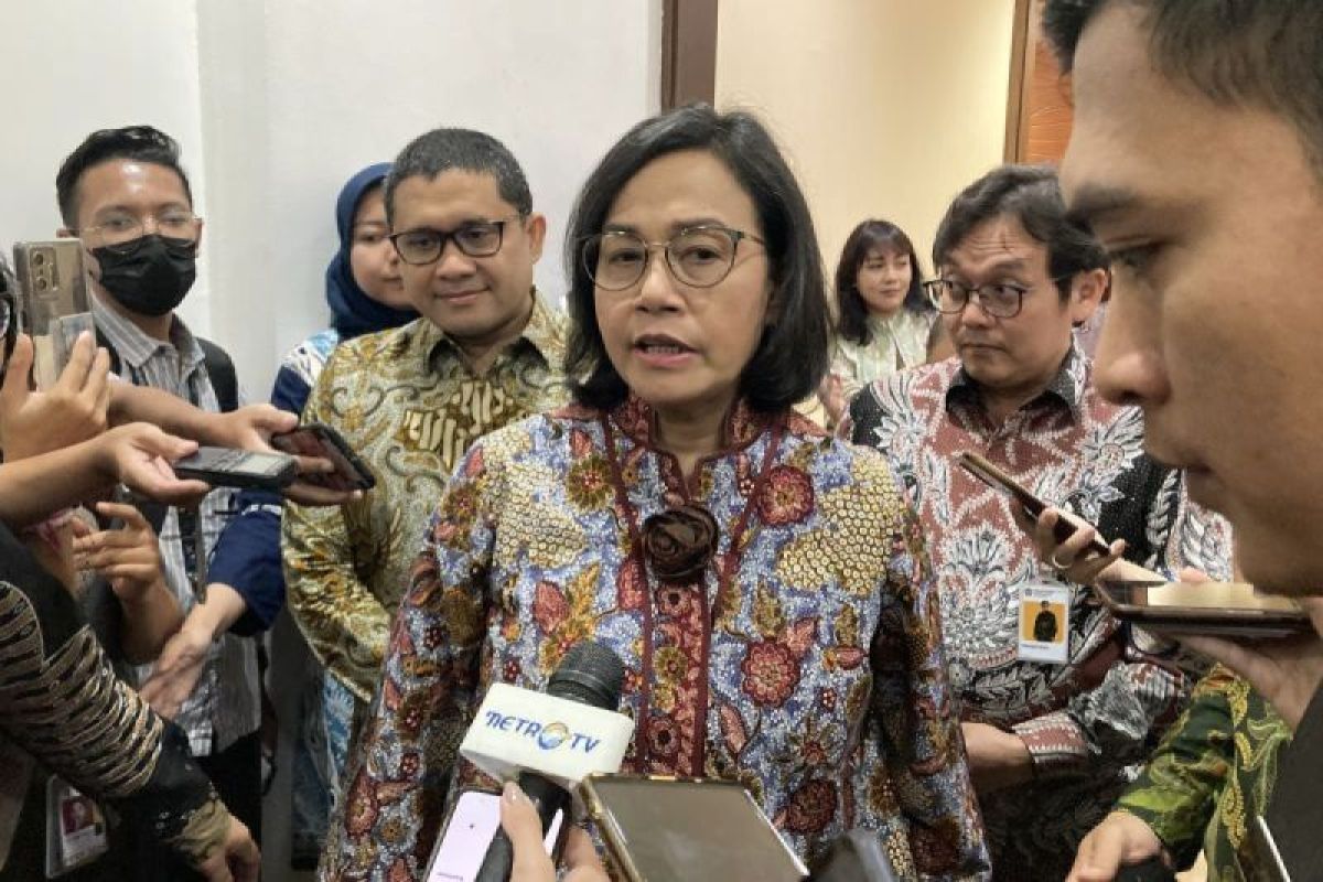 Sri Mulyani mengumpulkan pimpinan Kemenkeu menjelang pergantian jabatan