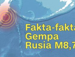 Fakta-fakta Gempa Dahsyat Rusia M8,7: Infografis Terperinci