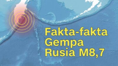 Fakta-fakta Gempa Dahsyat Rusia M8,7: Infografis Terperinci