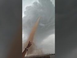 Kejadian Tornado Berbahaya di Geopark China: Saksikan Detik-detiknya